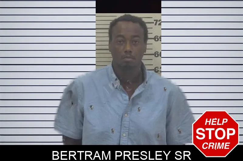 Bertram Presley Sr mugshot