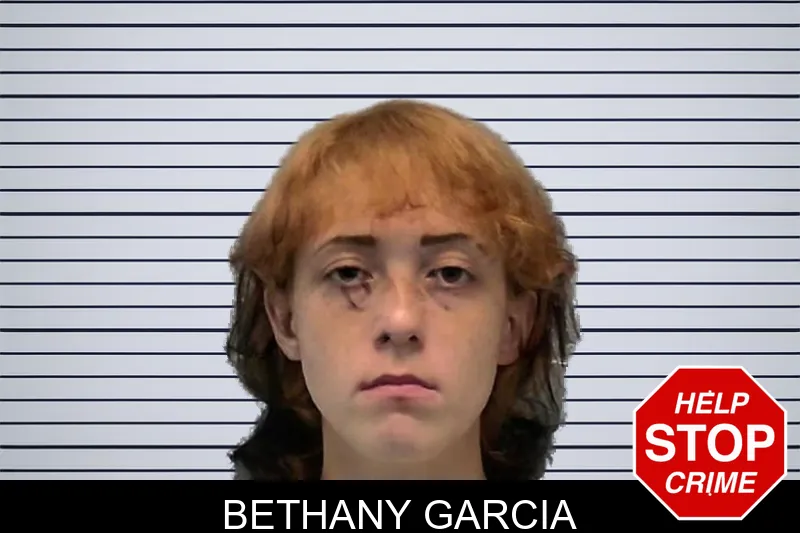 Bethany Garcia mugshot