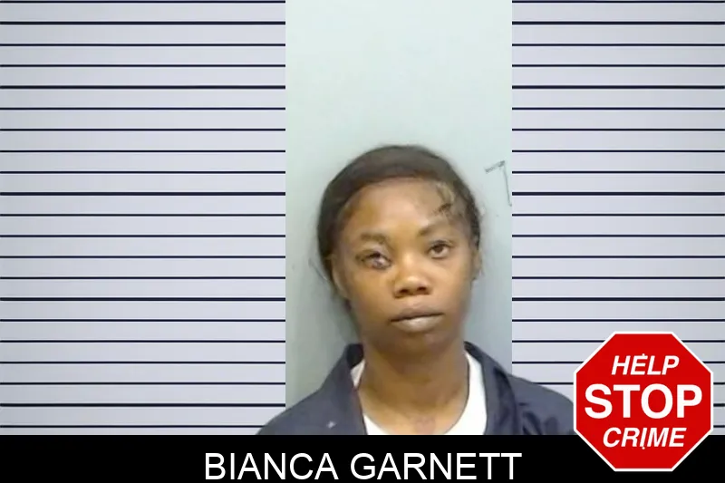 Bianca Garnett mugshot
