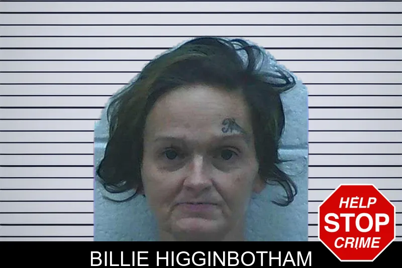 Billie Higginbotham mugshot