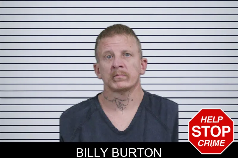 Billy Burton mugshot
