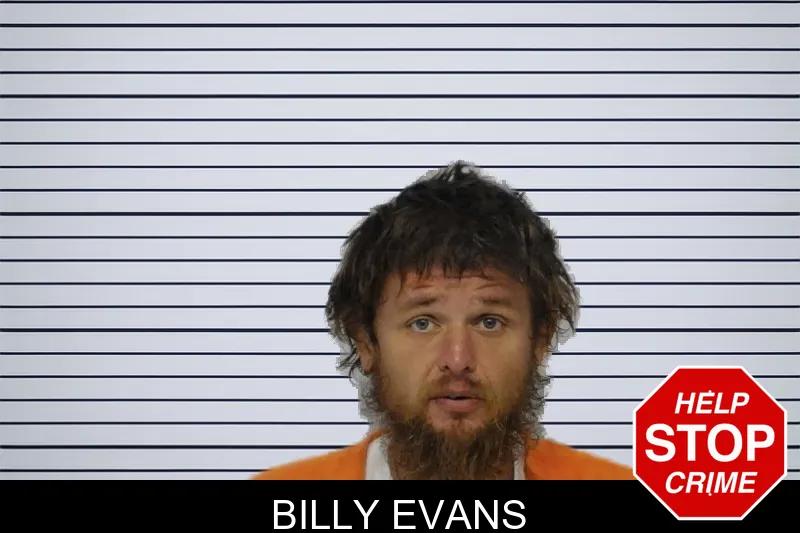 Billy Evans mugshot