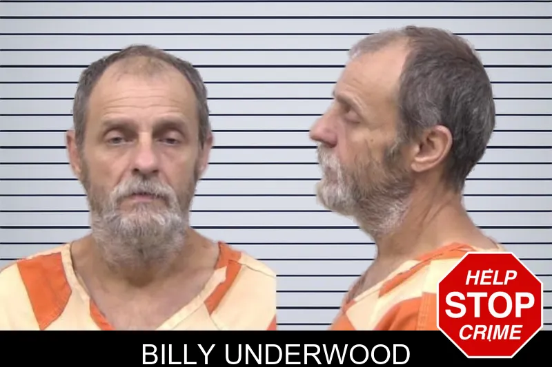 Billy Underwood mugshot