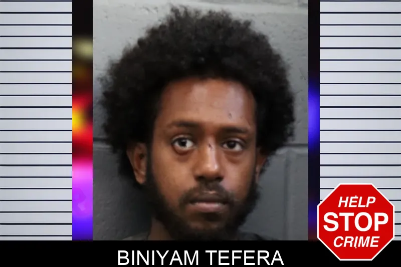 Biniyam Tefera mugshot
