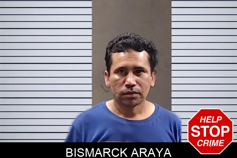Bismarck Araya mugshot