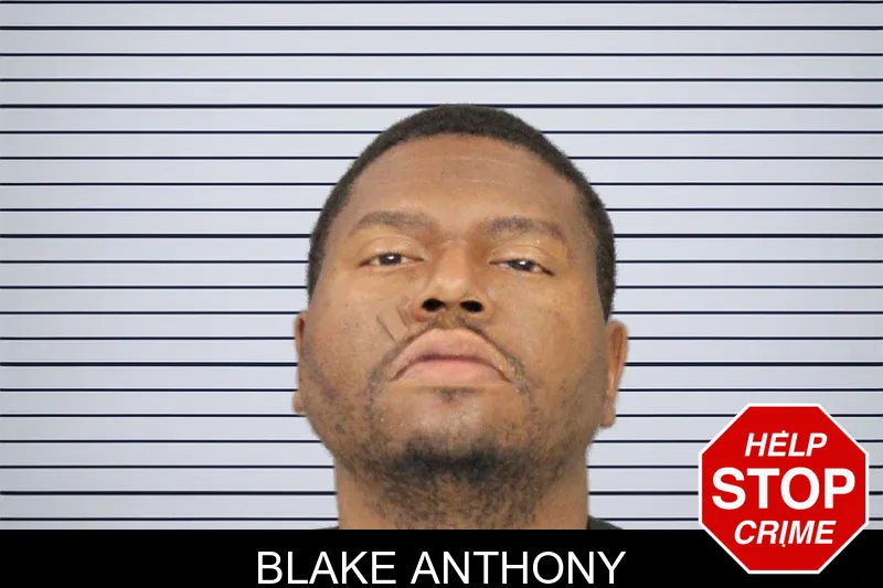 Blake Anthony mugshot