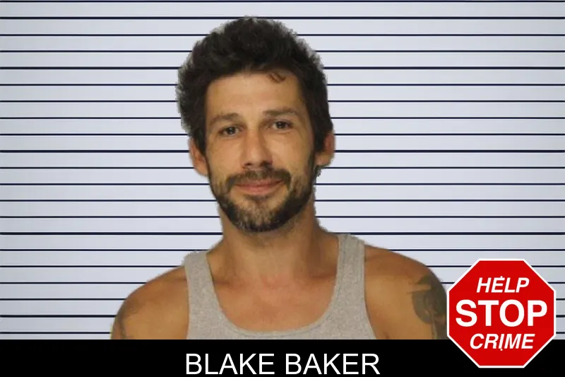 Blake Baker mugshot