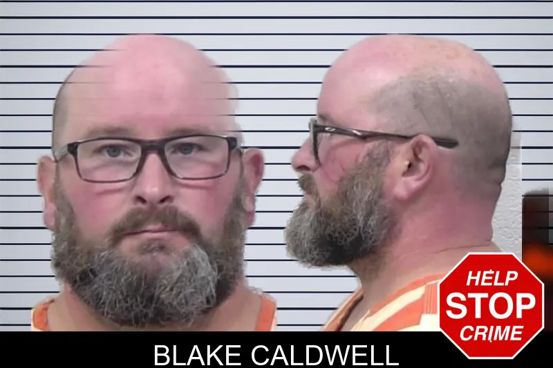 Blake Caldwell mugshot