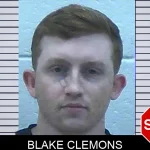 Blake Clemons mugshot