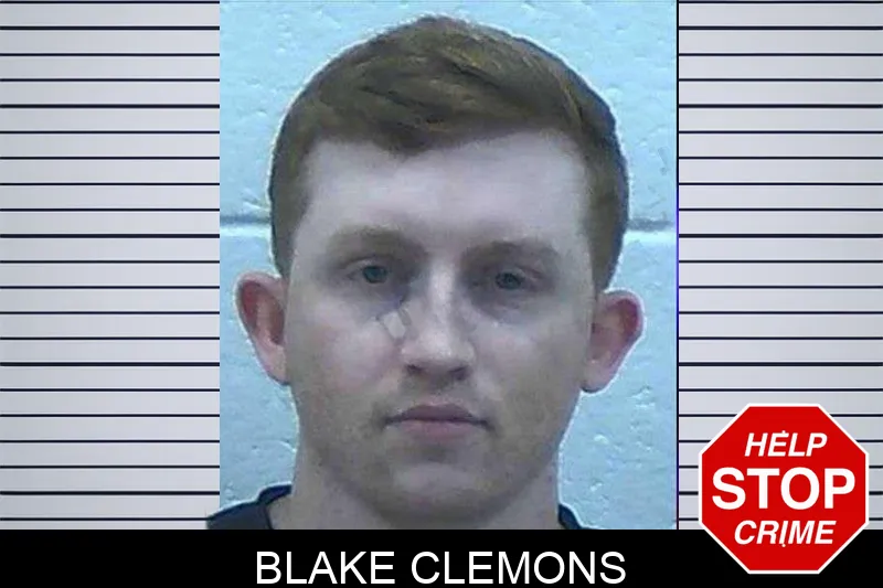 Blake Clemons mugshot