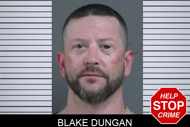 Blake Dungan mugshot