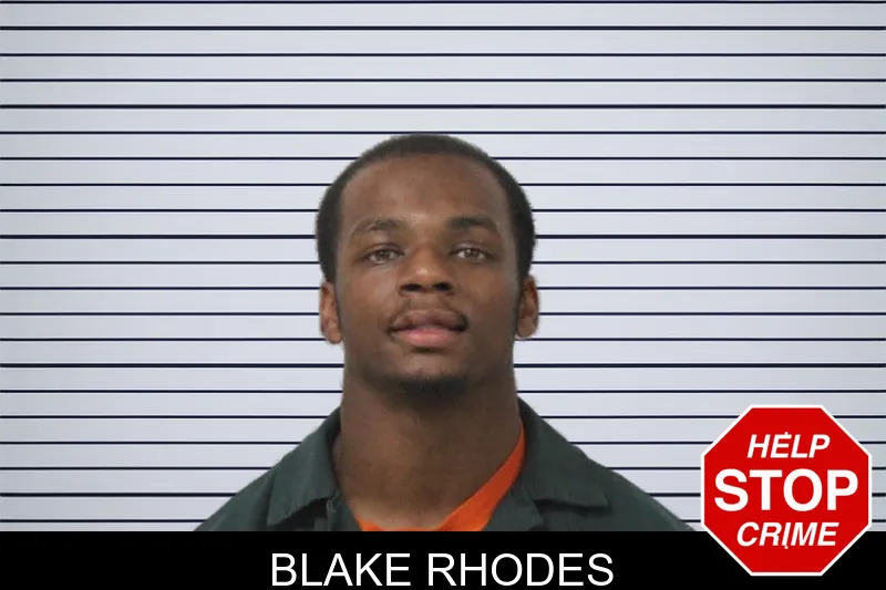 Blake Rhodes mugshot