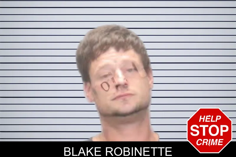 Blake Robinette mugshot