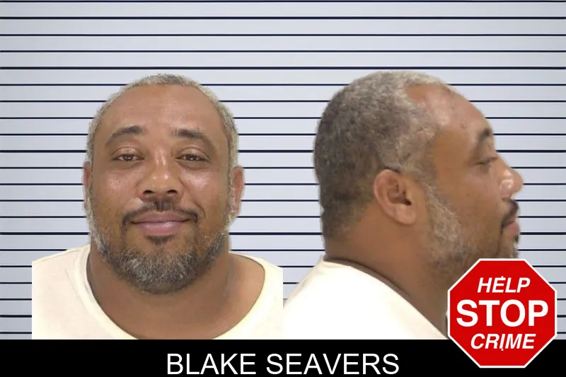 Blake Seavers mugshot