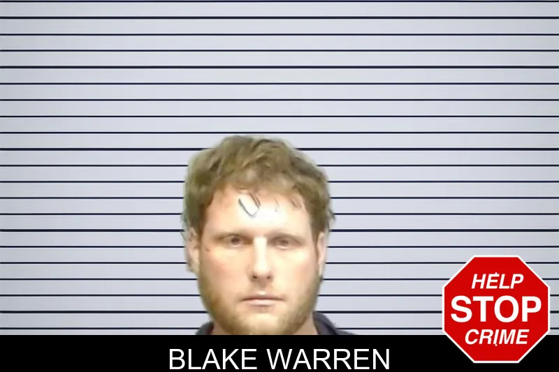 Blake Warren mugshot