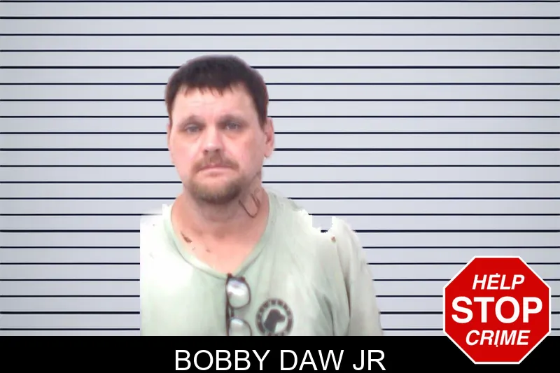 Bobby Daw Jr mugshot