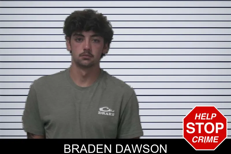 Braden Dawson mugshot