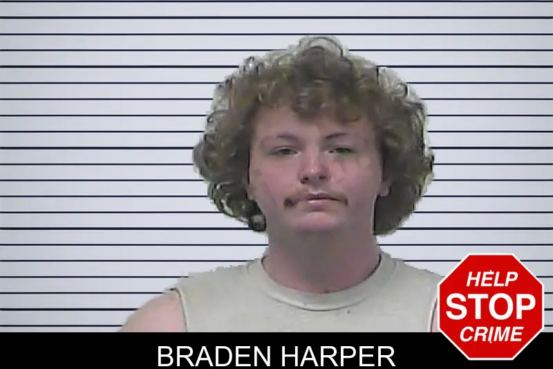 Braden Harper mugshot