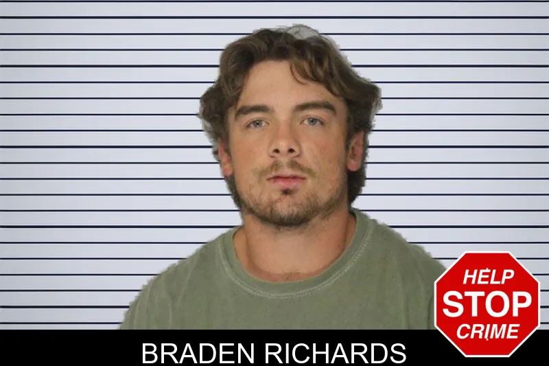 Braden Richards mugshot
