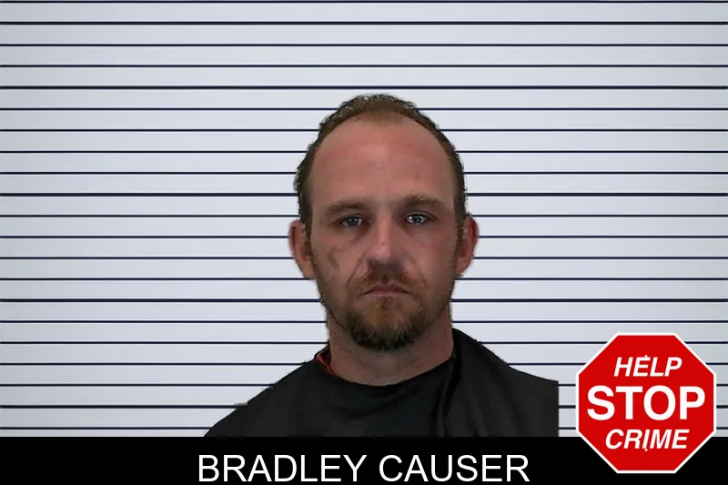 Bradley Causer mugshot