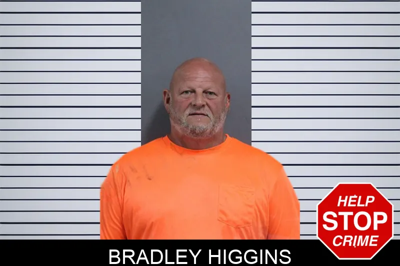 Bradley Higgins mugshot