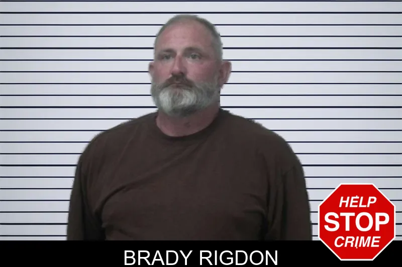 Brady Rigdon mugshot