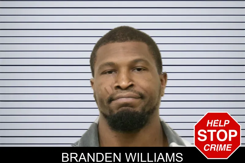 Branden Williams mugshot