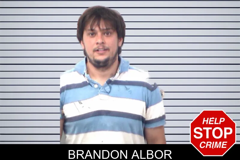 Brandon Albor mugshot