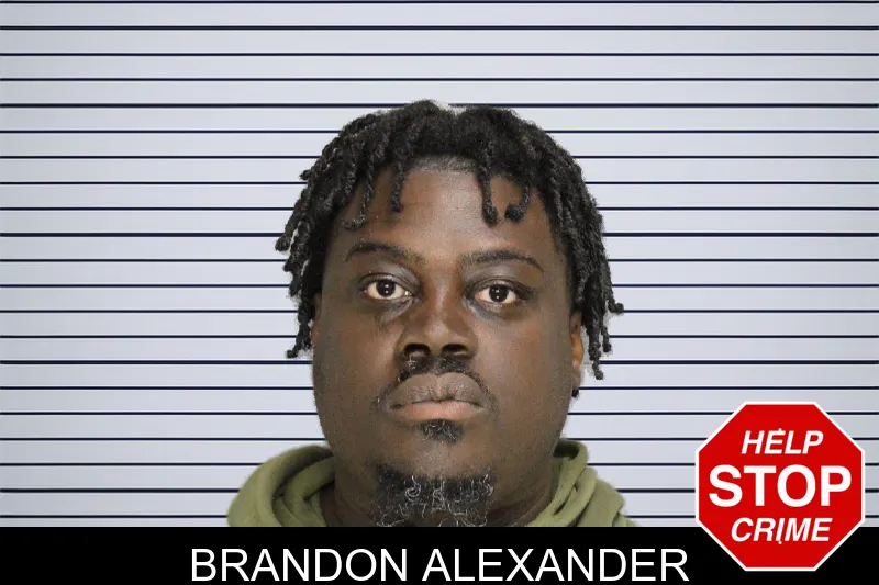 Brandon Alexander mugshot