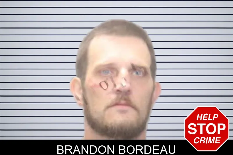 Brandon Bordeau mugshot