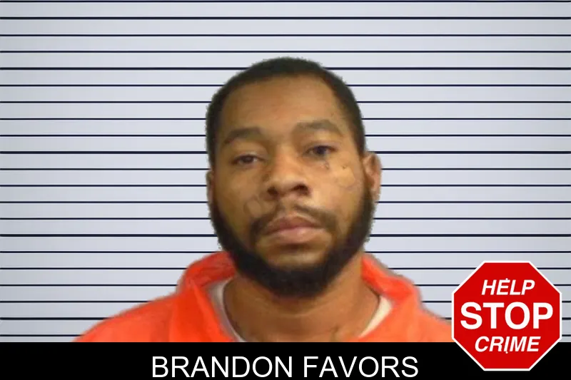 Brandon Favors mugshot