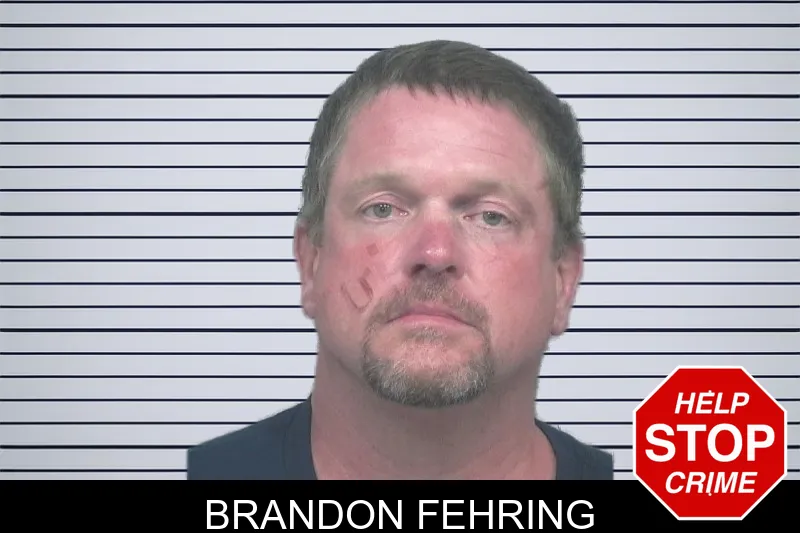 Brandon Fehring mugshot