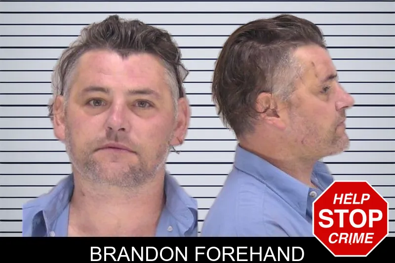 Brandon Forehand mugshot