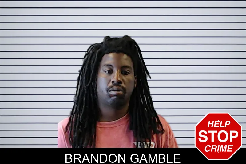 Brandon Gamble mugshot