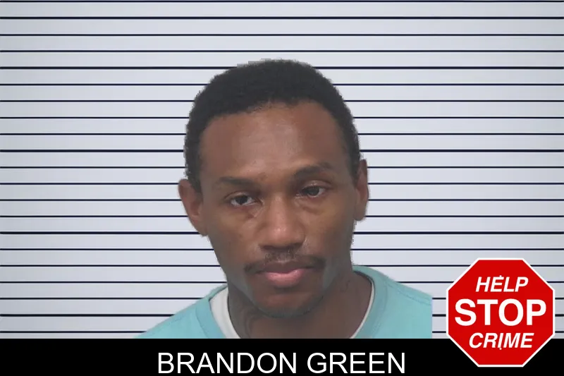 Brandon Green mugshot