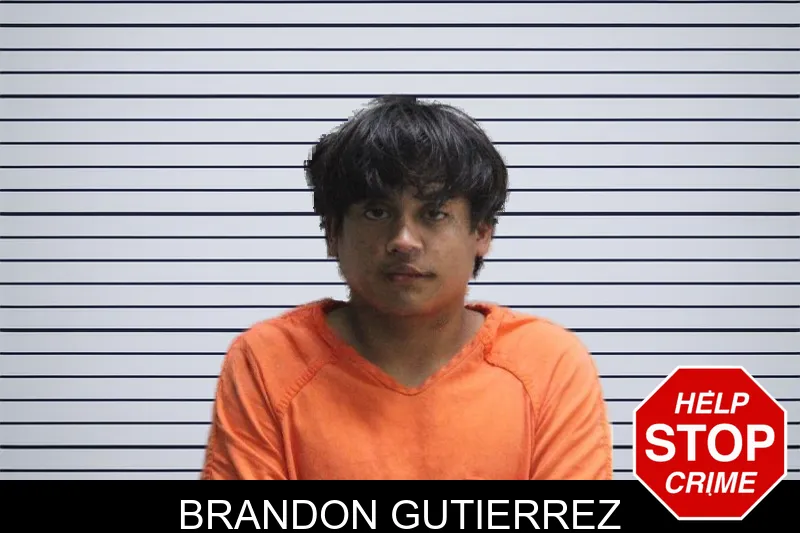 Brandon Gutierrez mugshot