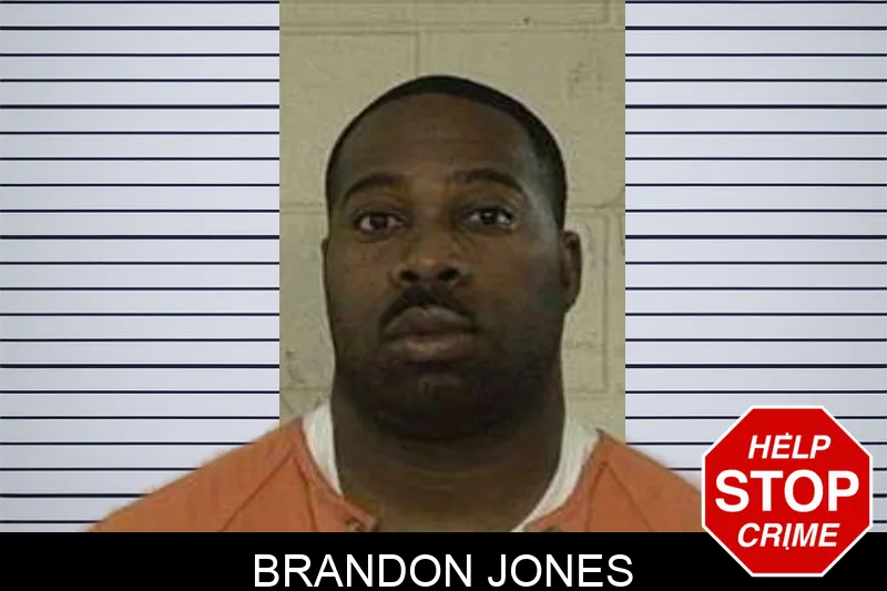 Brandon Jones mugshot