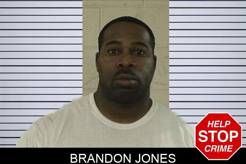 Brandon Jones mugshot