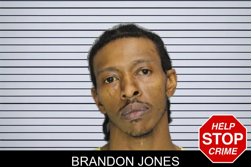 Brandon Jones mugshot