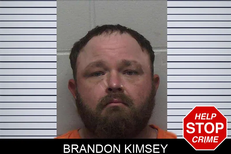 Brandon Kimsey mugshot
