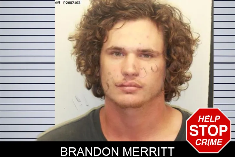 Brandon Merritt mugshot