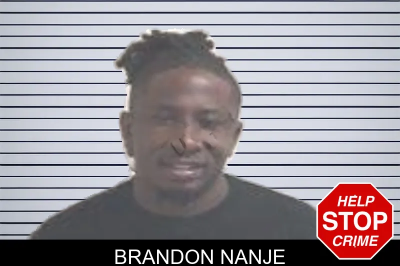 Brandon Nanje mugshot