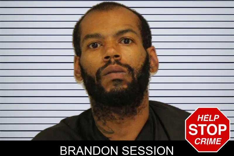 Brandon Session mugshot