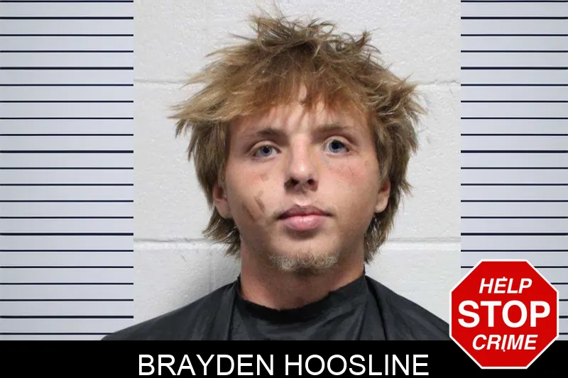 Brayden Hoosline mugshot