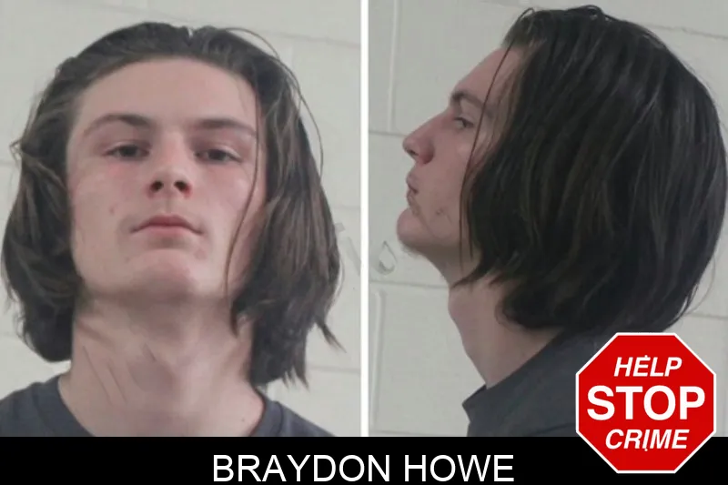 Braydon Howe mugshot