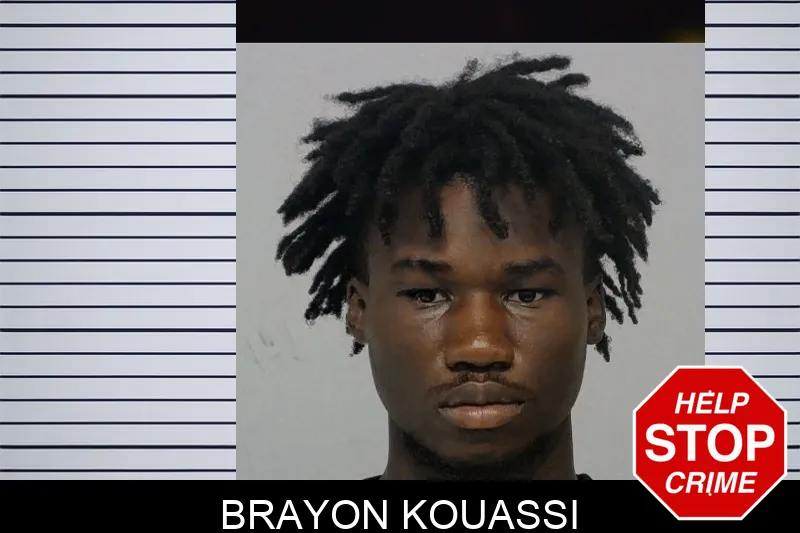 Brayon Kouassi mugshot