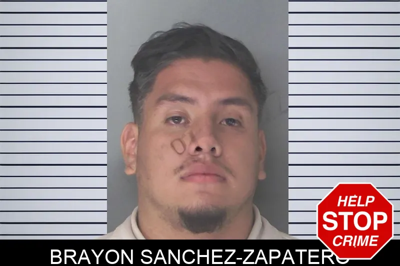 Brayon Sanchez-Zapatero mugshot