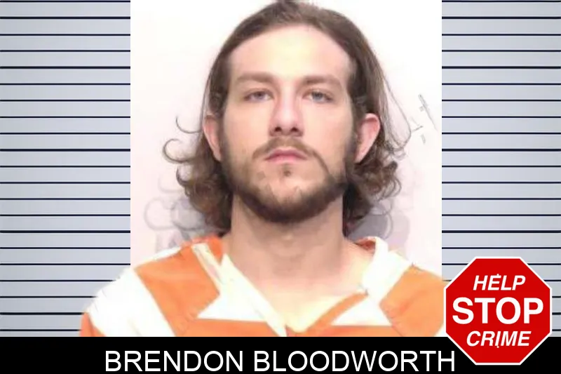 Brendon Bloodworth mugshot