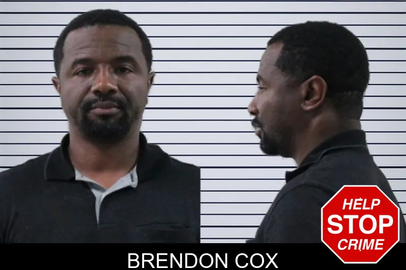 Brendon Cox mugshot