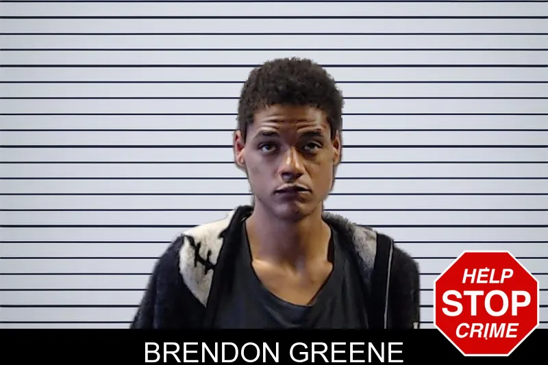 Brendon Greene mugshot